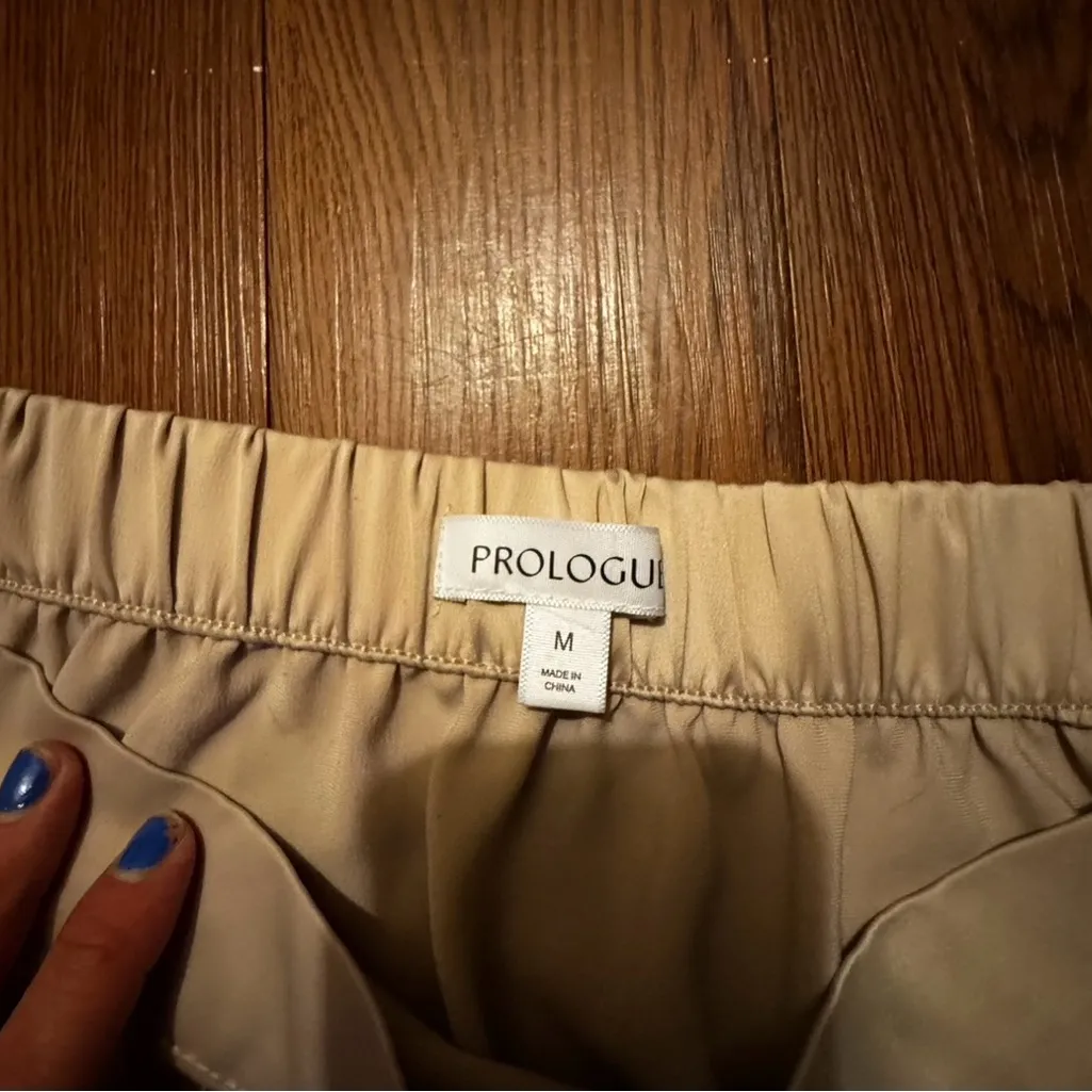 Prologue Asymmetrical Beige Skirt Medium - Image 5
