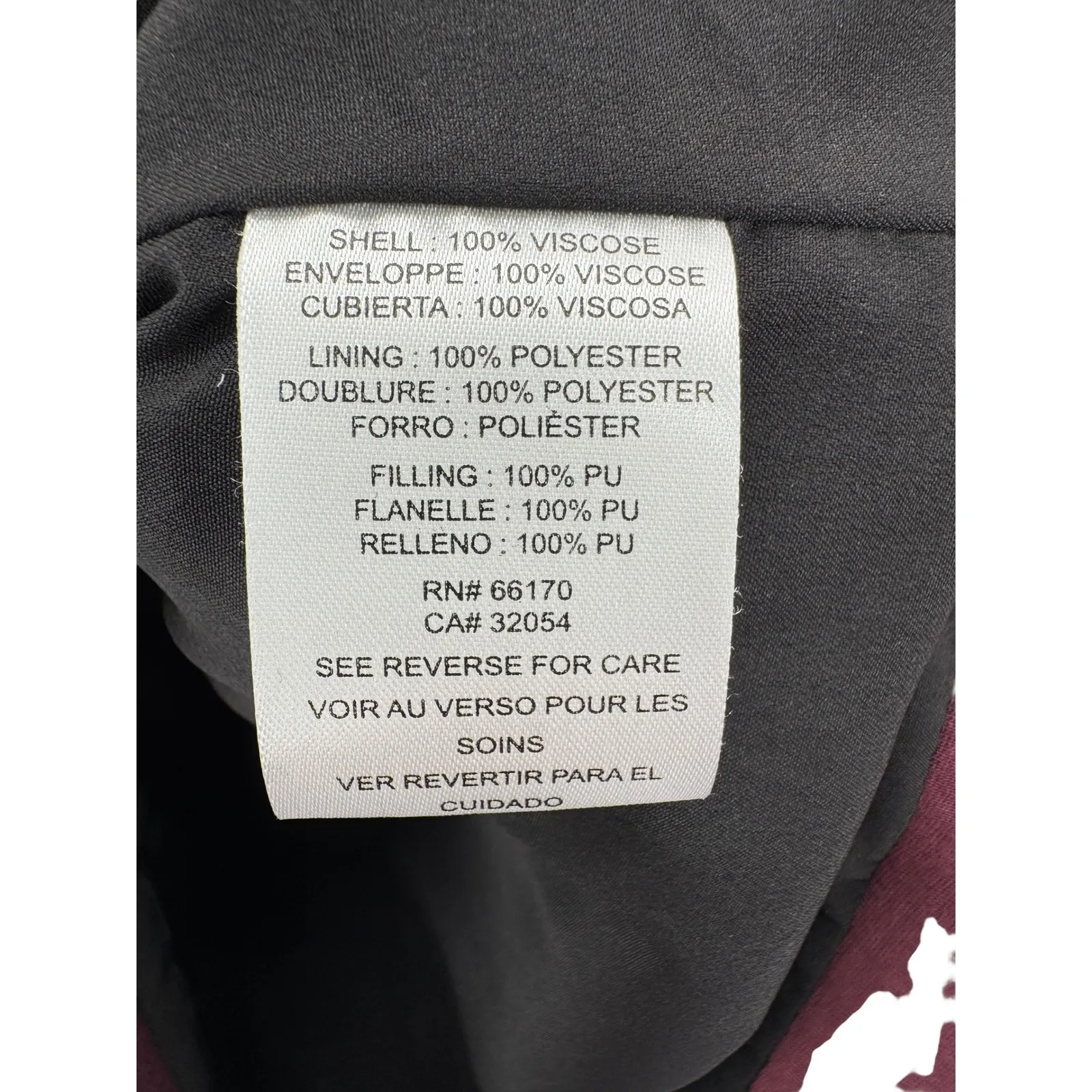 Dhruv‎ Kapoor 3D Floral Applique Mini Dress XS Burgundy Sleeveless Embellished Purple - Image 4