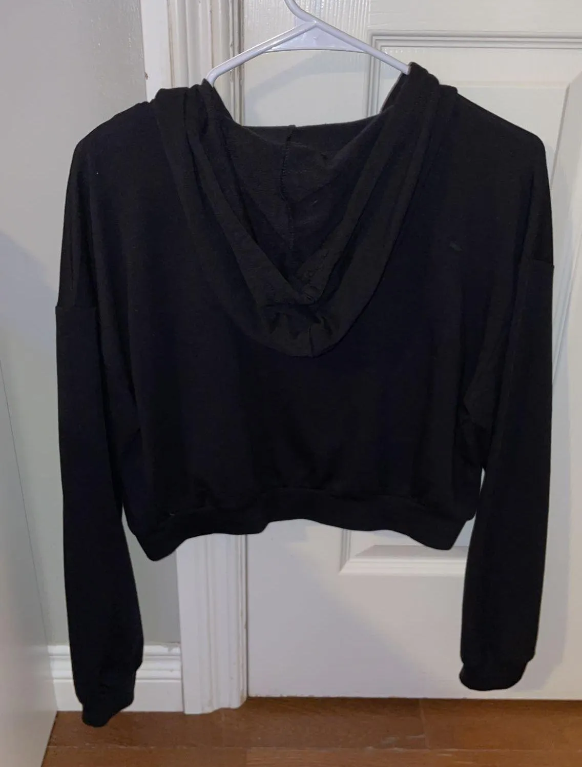 SheIn black zip up jacket - Image 2