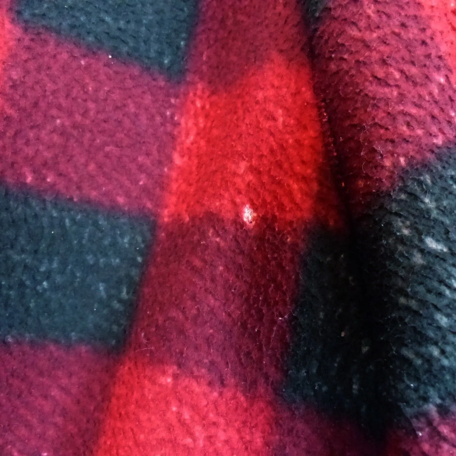 Columbia Shirt Jacket Women M Red Buffalo Plaid Checks South End Sherpa Shacket - Image 10