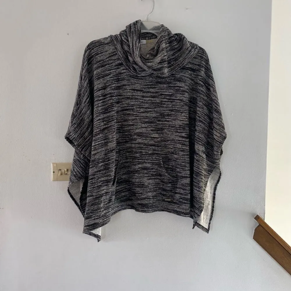 Calvin Klein gray black cowl neck tunic size S/M 55% cotton - Image 10