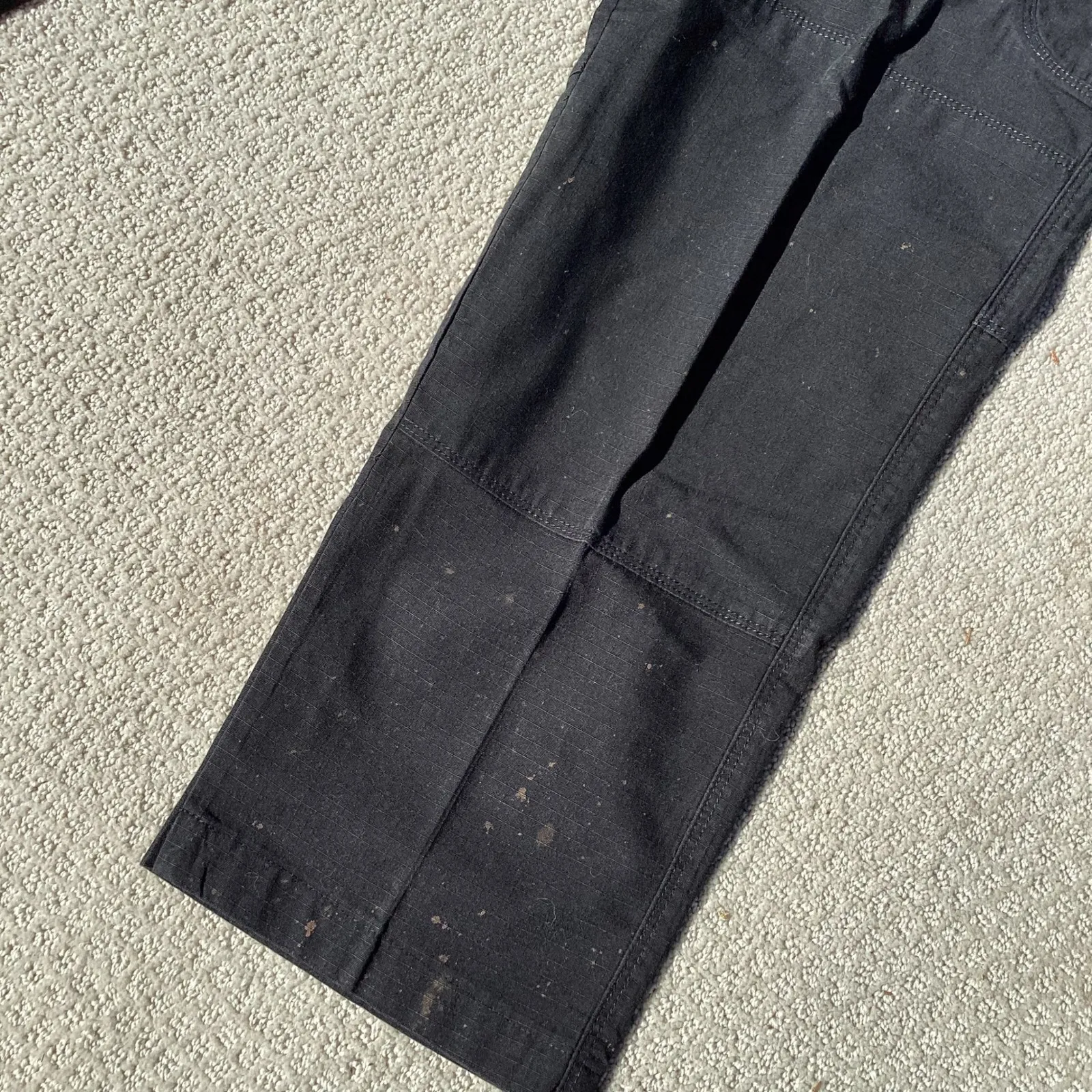 5.11 Tactical Series Black Cargo Pants US 16 Regular Work Hiking Outdoor - Image 6