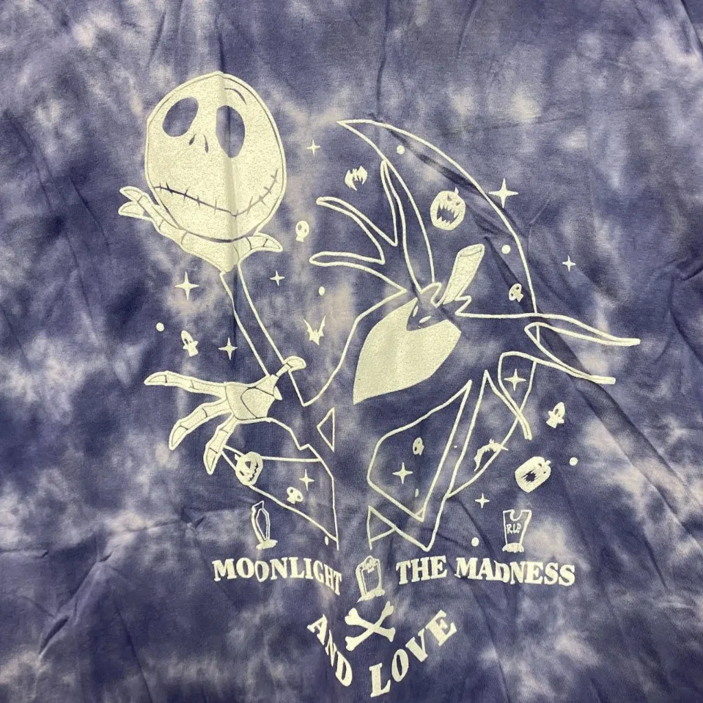 The Nightmare Before Christmas Jack Skellington Tie Dye L - Image 2