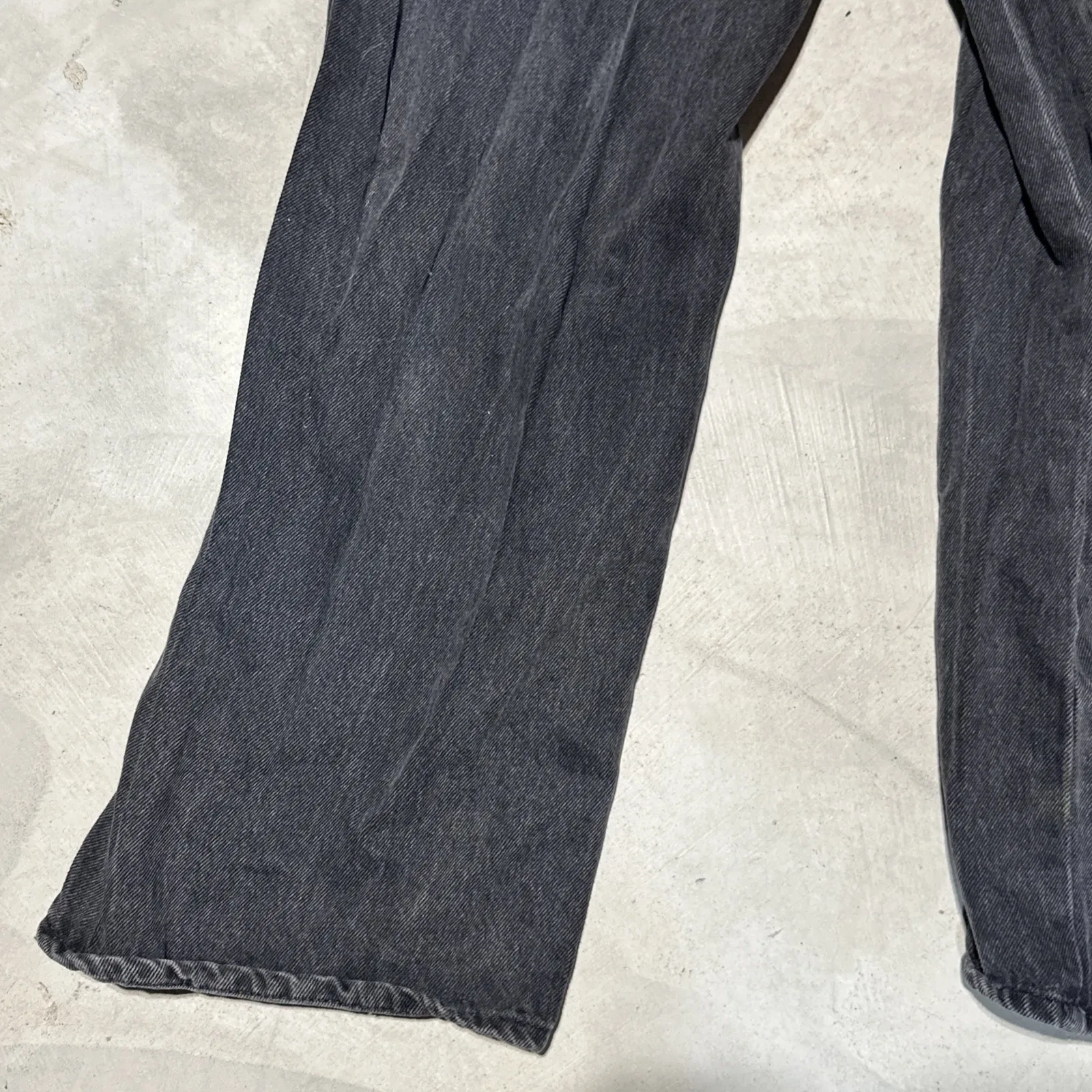 Vintage Levi's SilverTab Women's Medium M Overalls Bib Straight Black Denim Y2K - Image 13