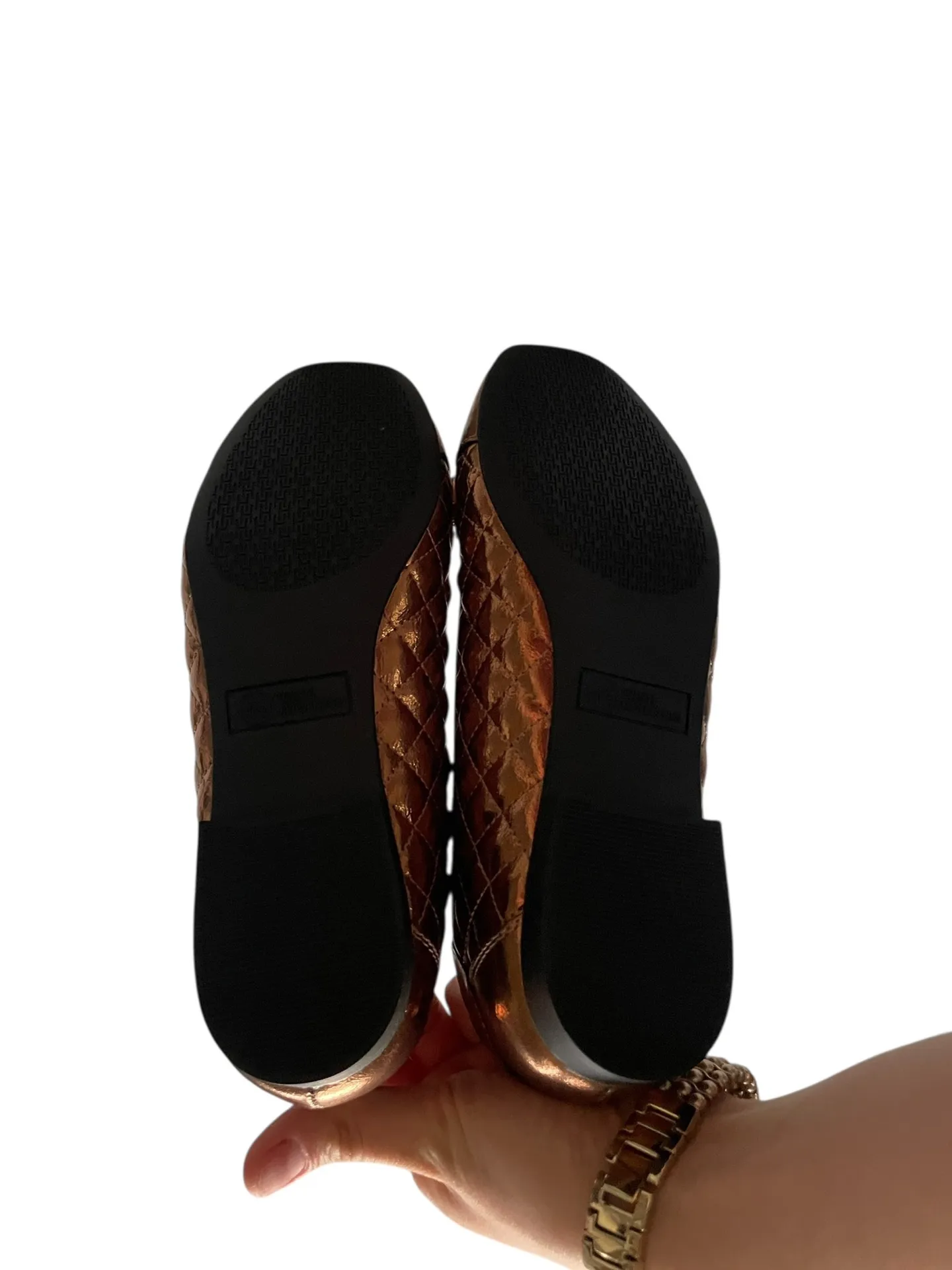 White Mountain Brown Metallic Bocah Women's Ballet Flats Slip-On Round Toe 7 - Image 5