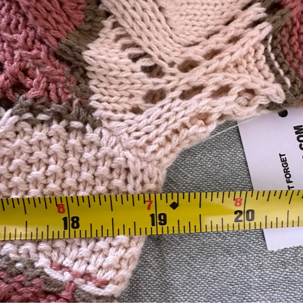 Tilly’s RSQ Women’s Striped Knit Cropped Sweater Size XS NWT - Image 8