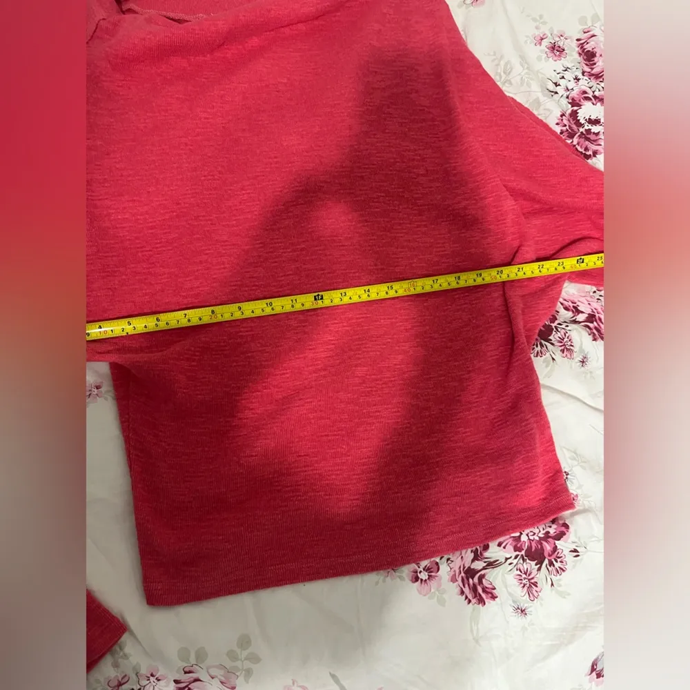 FREE PEOPLE WE THE FREE Skyline Thermal Sweater Top in pink - Image 8