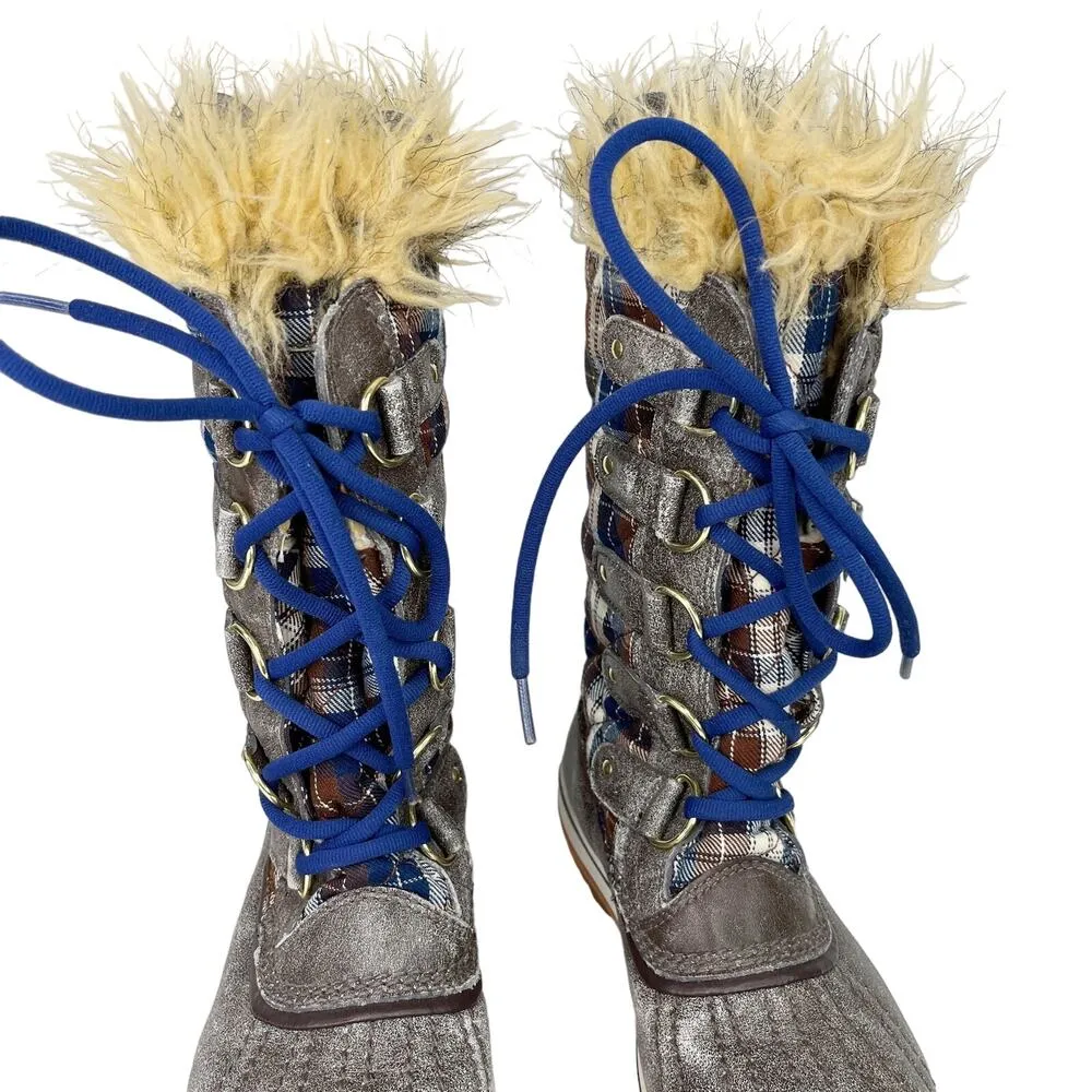 Sorel Tofino Plaid 5 Waterproof Insulated Winter Boots NL 1796-204 - Image 12