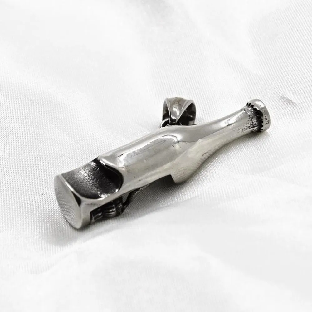 Buddha Bottle Pendant Silver - Image 3