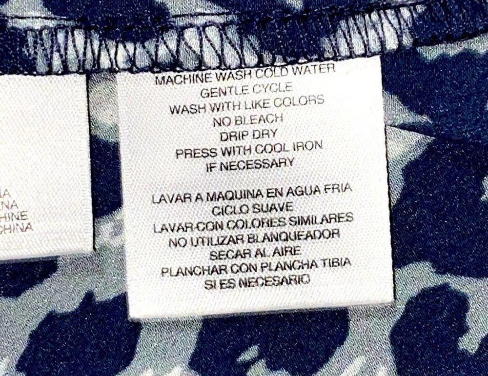 Jones New York animal print blouse - Image 5