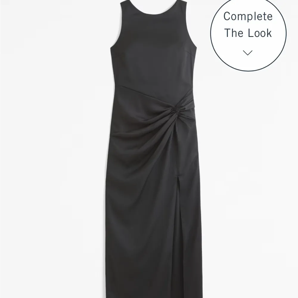 // Draped Skirt Maxi Dress - Image 2