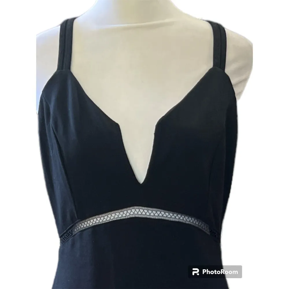 Do +‎ Be Black Bodycon Dress Size Medium - Image 5