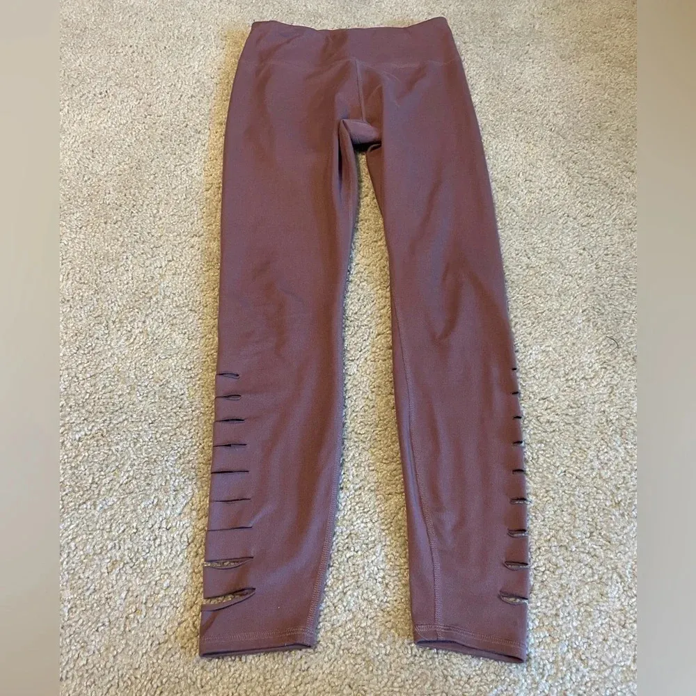 Abercrombie‎ and Fitch purple leggings - Image 3