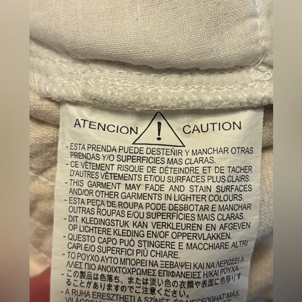 Zara Cream Button-Up Jumpsuit - Image 9