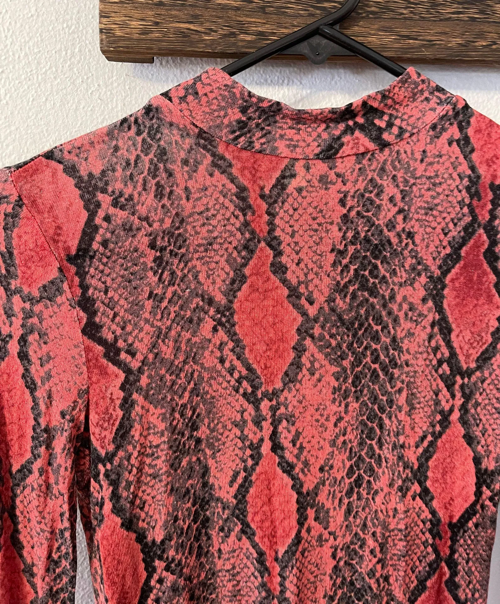 Snake Print Bodysuit - Image 3