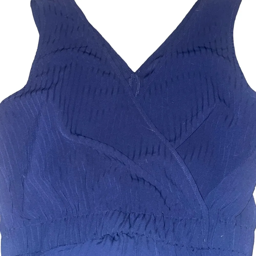 Nine West  sleeveless cropped wide leg jumpsuit - Image 5