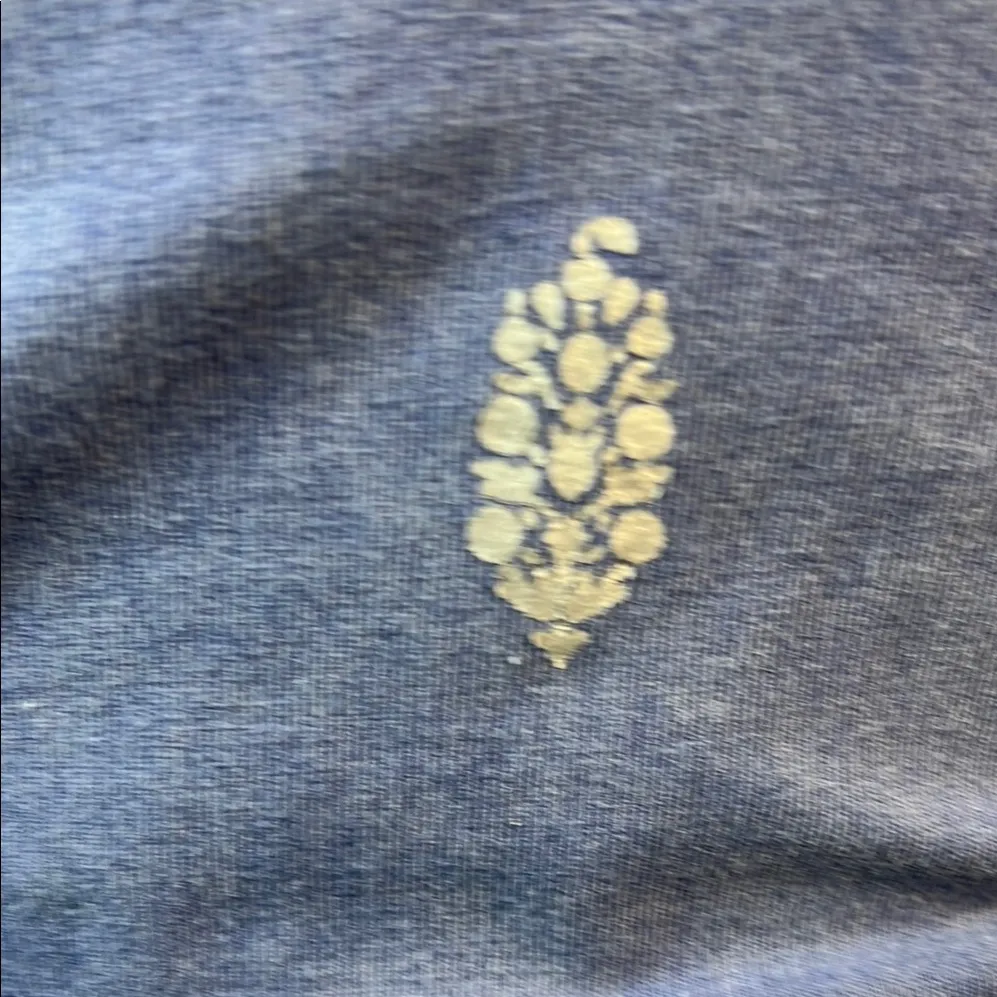 FREE PEOPLE Blue Cropped Tank Top sizeL.                              order(100) - Image 5