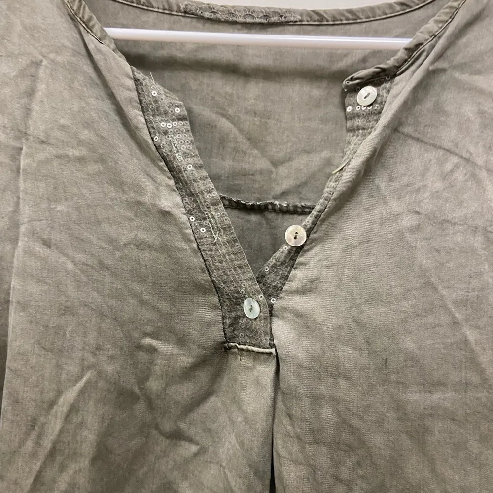 Olive tunic dress special top or dress‎ sequins - Image 7