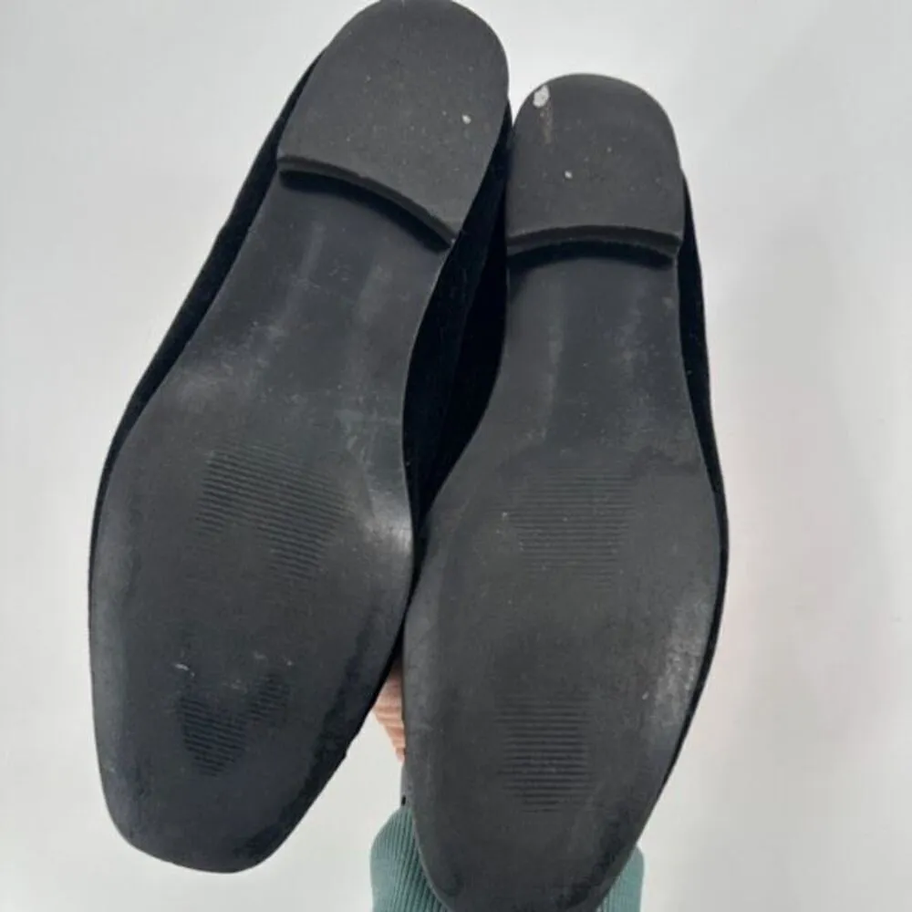 Papouelli Big Girls Embroidered Dragonfly Velvet Loafer Shoes Black‎ Size 4 Black - Image 9