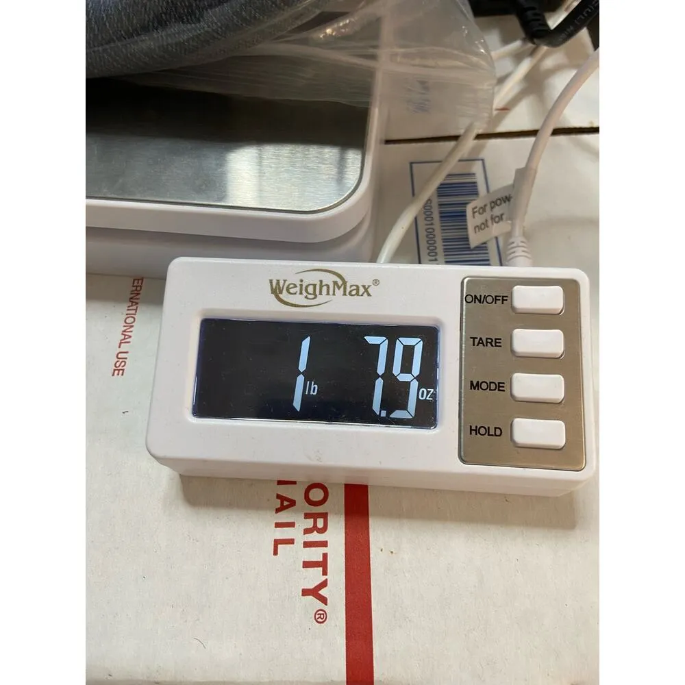 Chico's  1 Platinum Denim Jeans Womens M Straight Leg Medium Wash Mid Rise 32x30 - Image 14