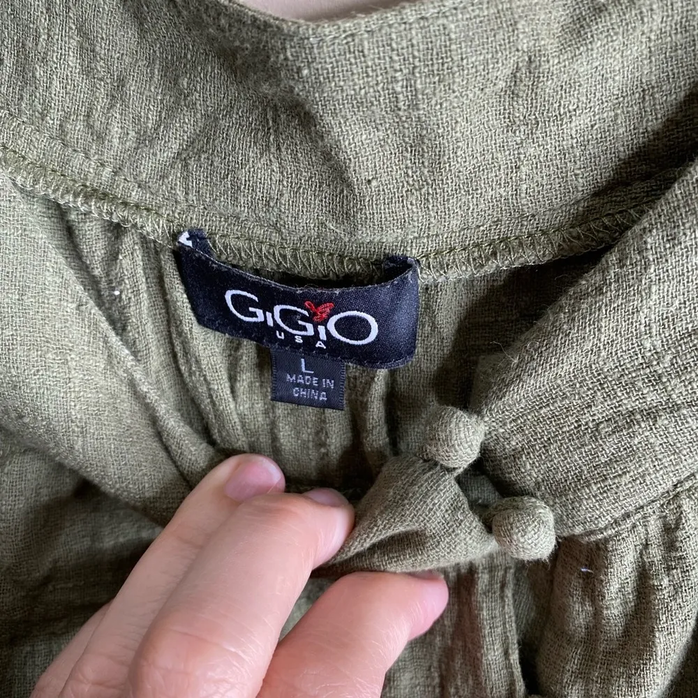 Gigio USA Large green romper - Image 9