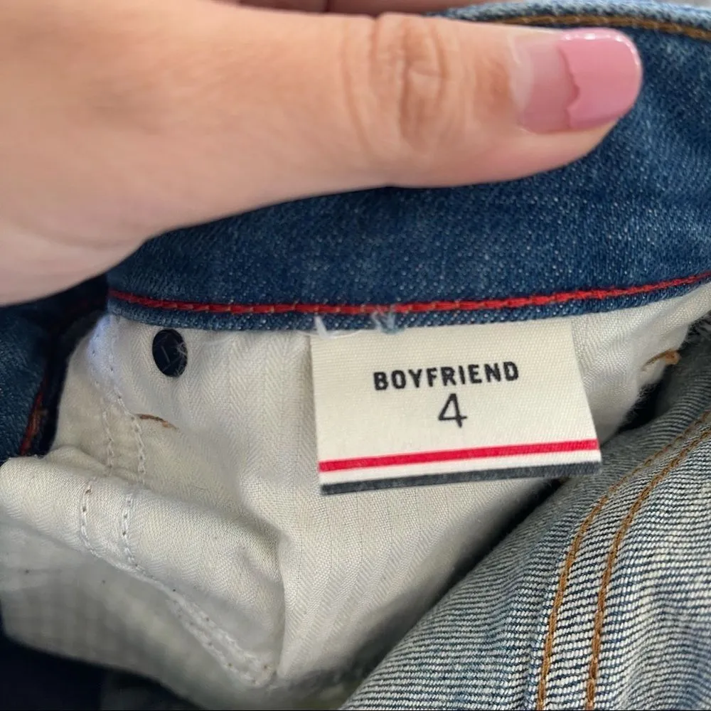 Tommy Hilfiger patchwork boyfriend jeans size‎ 4 - Image 6