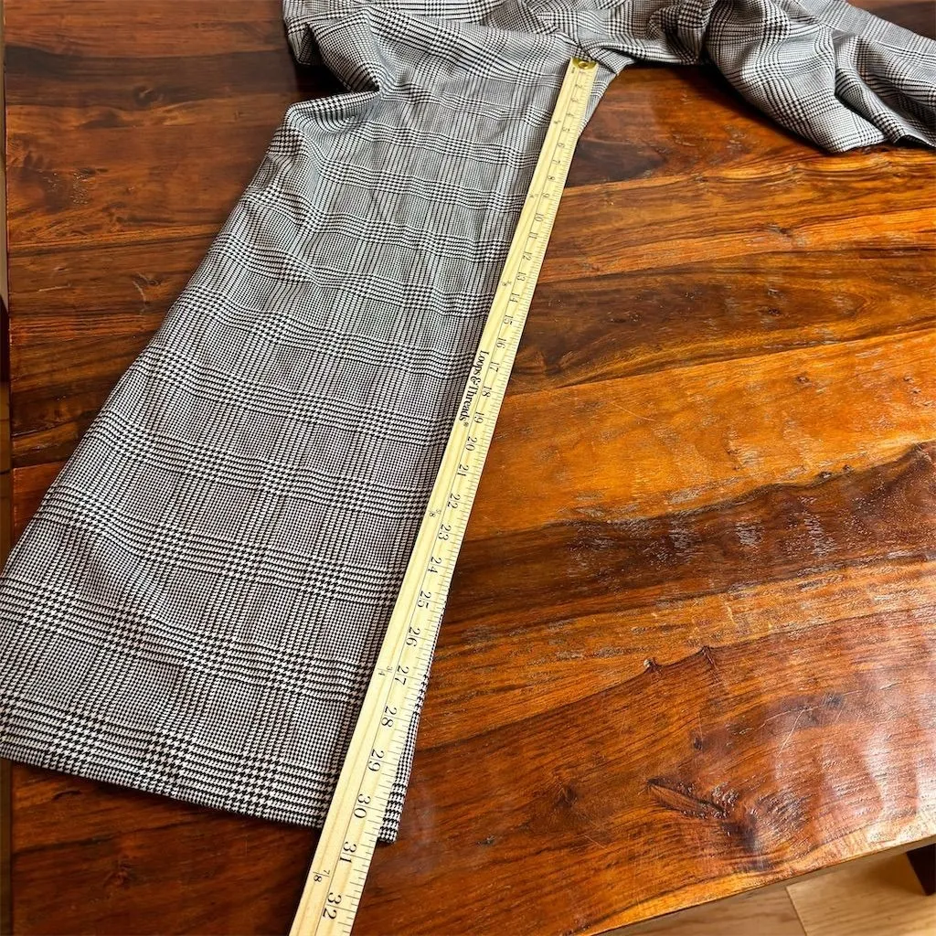 Ann Taylor Women's Glen Plaid Dress Pants Size 10 Multicolor Straight Leg - Image 10