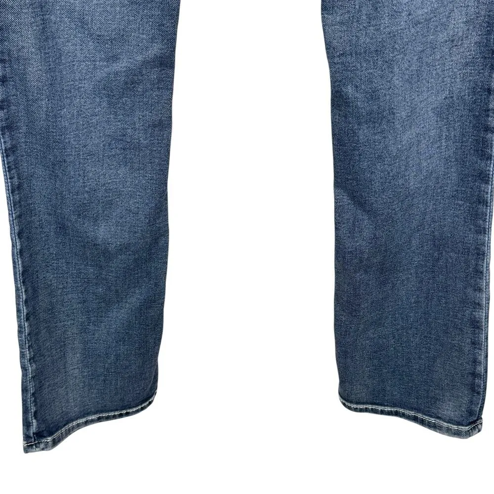 Grace in LA SZ 28 Bootcut Jeans Embroidered Low-Rise Stretch Zip-Fly Whiskered - Image 8