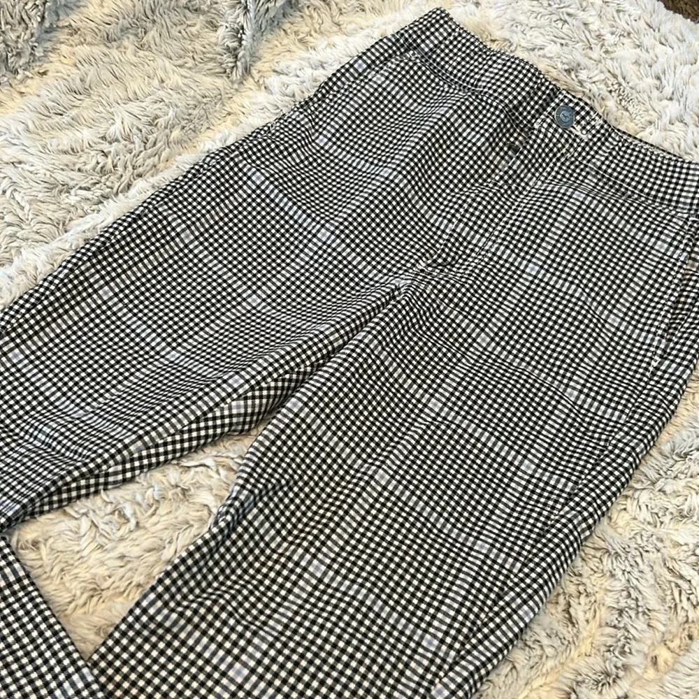 Hollister Ultra High Rise Plaid Trousers Size XS - Image 3