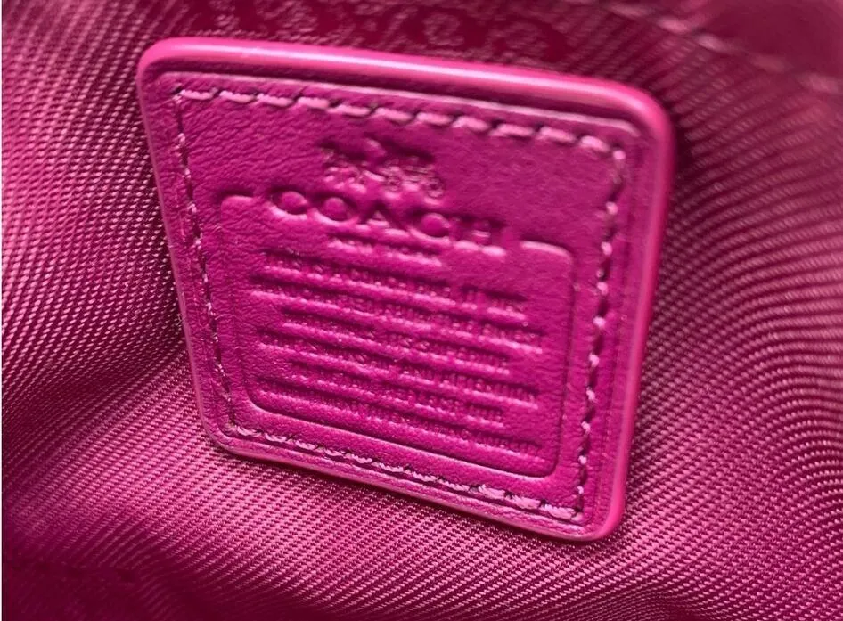 COACH Mini Purse Wristlet 15 in Leather F64791 - Image 9