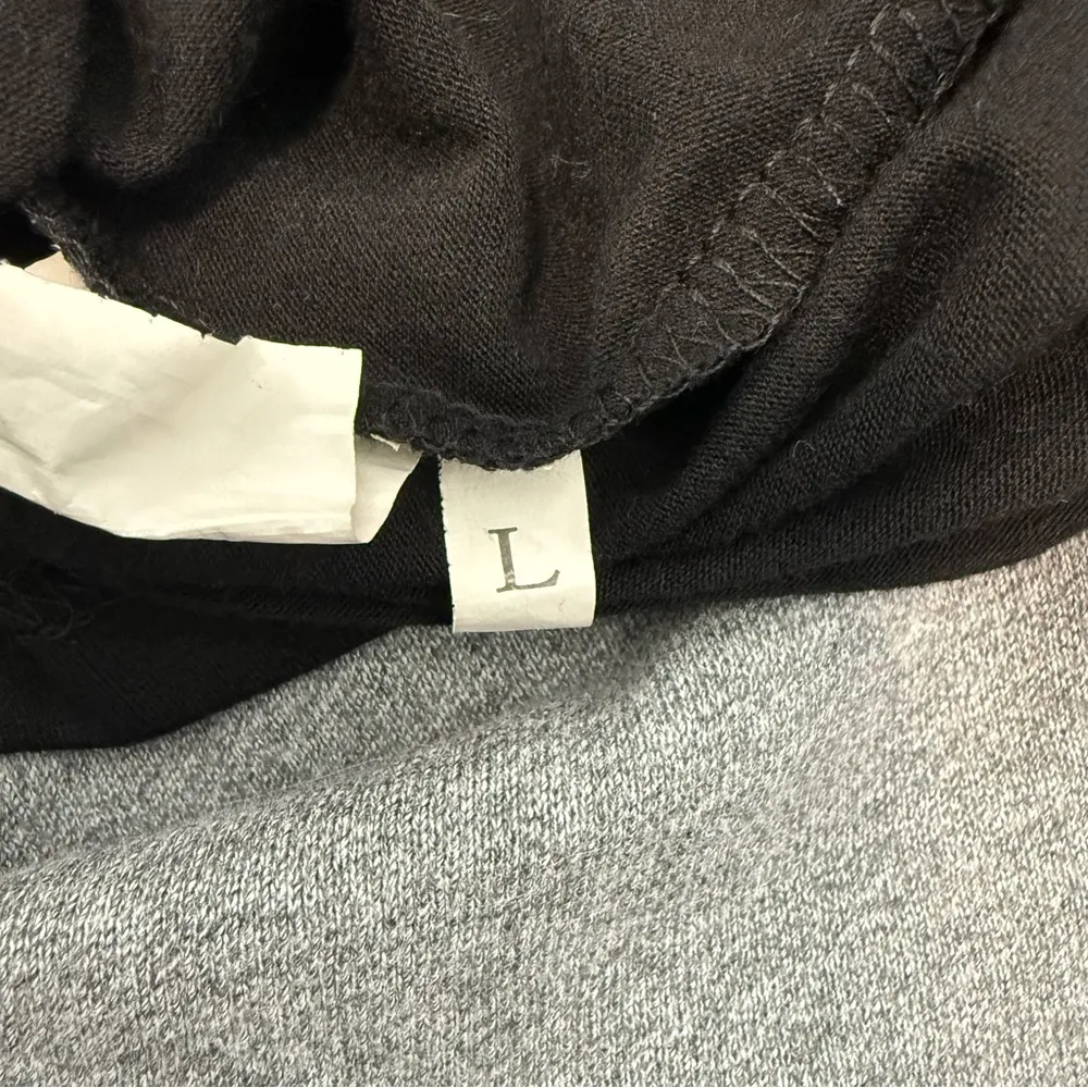 Classic Black Sleeveless Tank Top Size L - Image 3