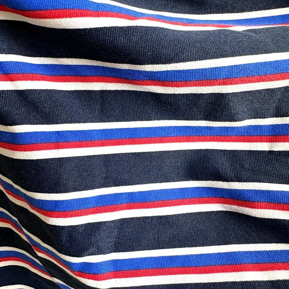 NipTuck Swim Swimsuit Size 8 Sailor Stripe One Piece Navy Red Tummy Cont… Blue - Image 11