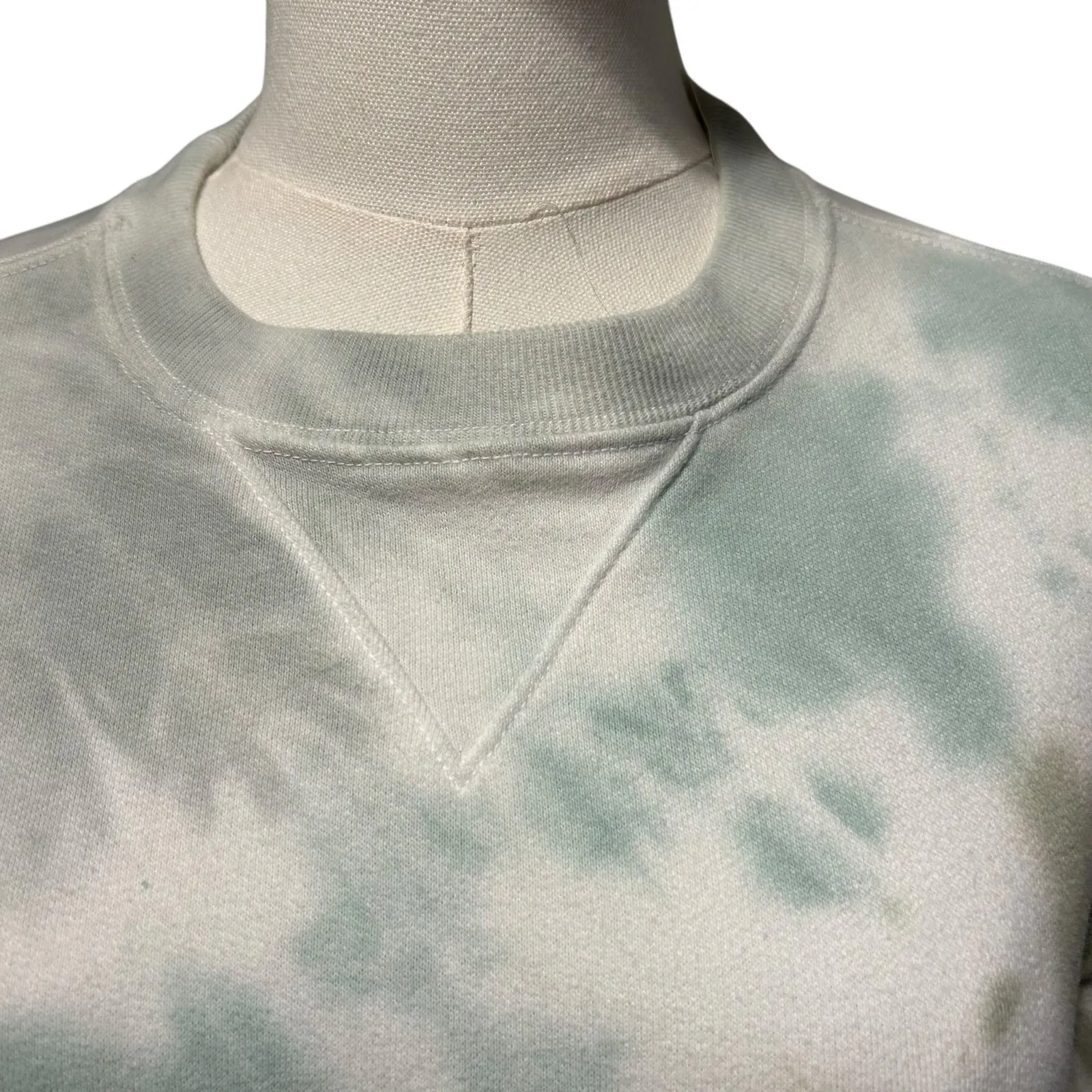 Abercrombie & Fitch Size S Tie Dyed Sweatshirt Soft A & F Collection Crop Boho - Image 3