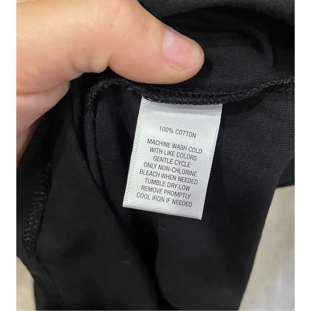 Broadway Short Sleeve Top Black Large New Black - Image 7