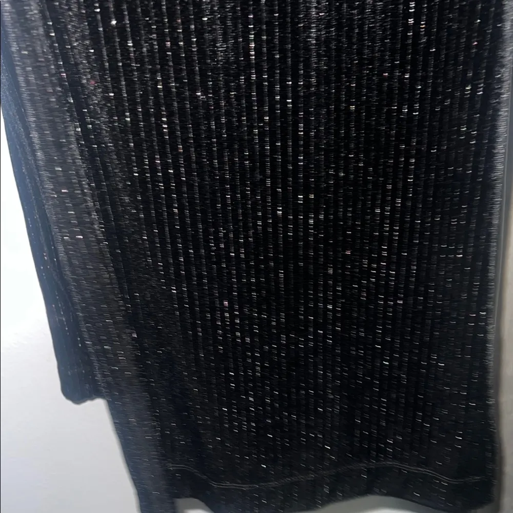 Ava & Viv - Women's Velvet Trousers - Ava & Viv Black with silver detail 2X - Image 7