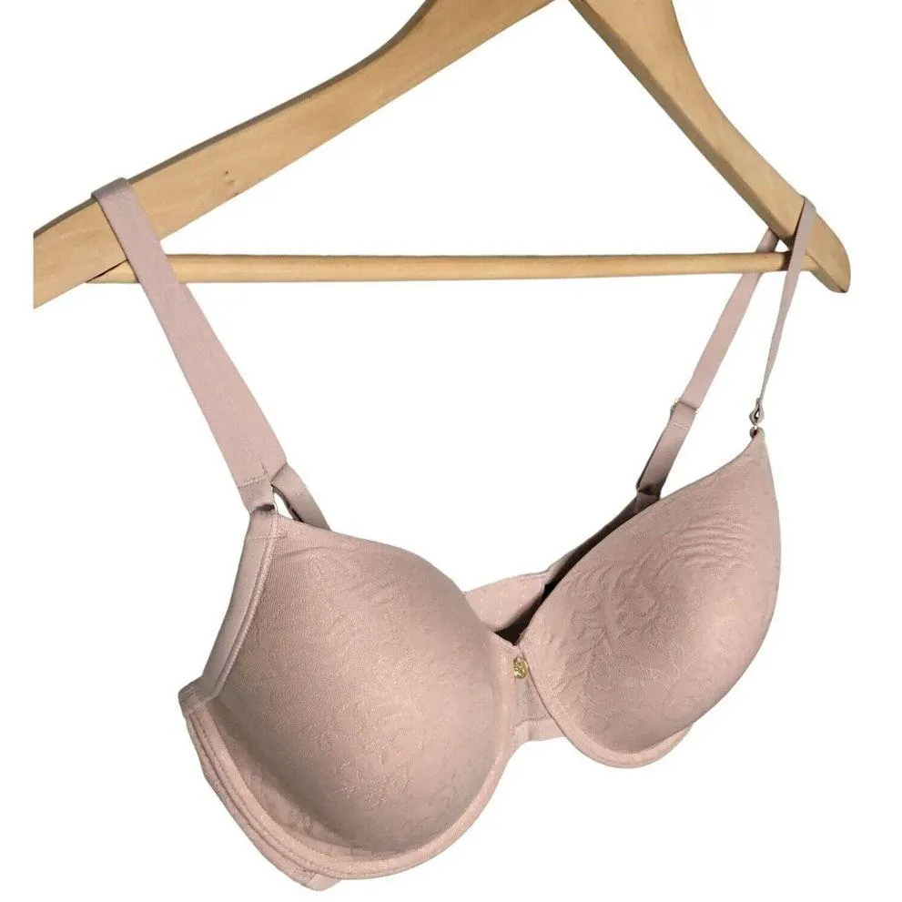 New Natori Foundations Sheer Jacquard Honey Blush 32DD - Image 3