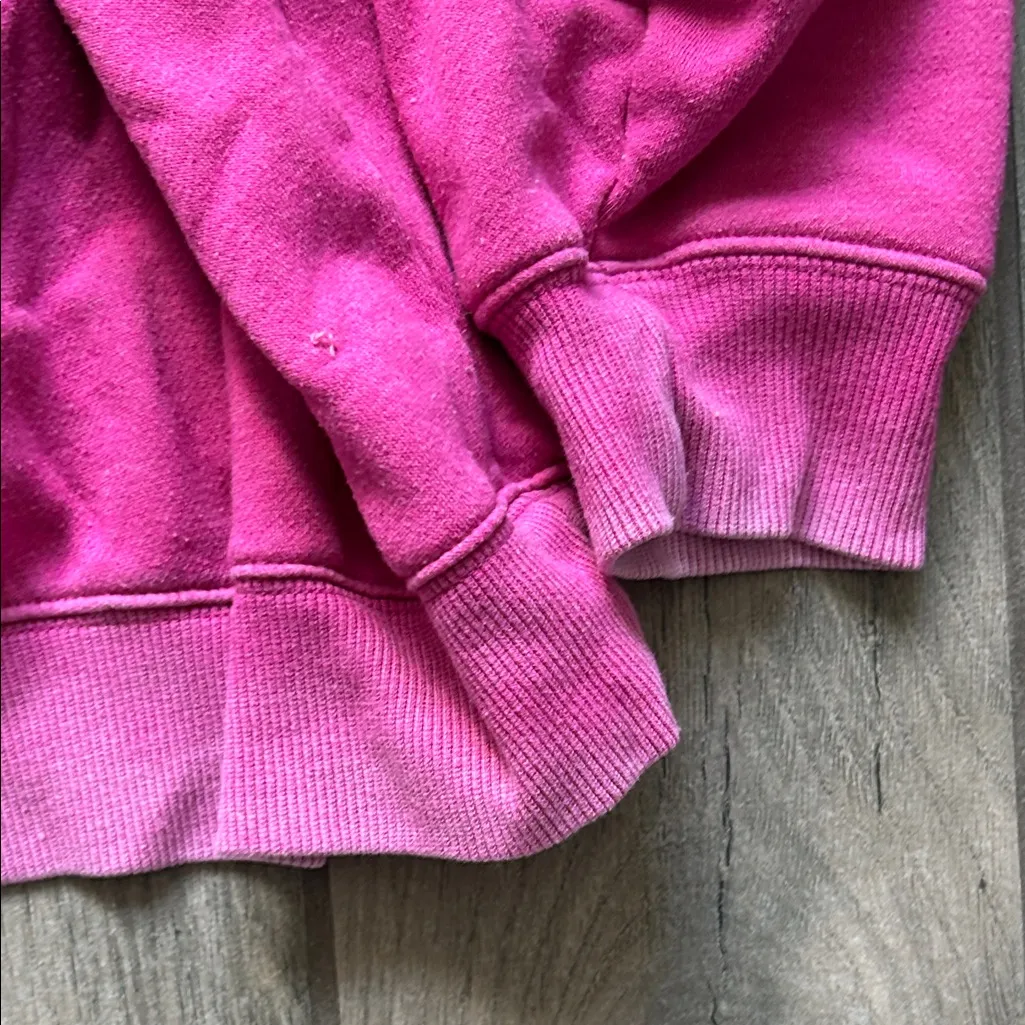 Wild Fable Pink Textured Sweatshirt - Image 4
