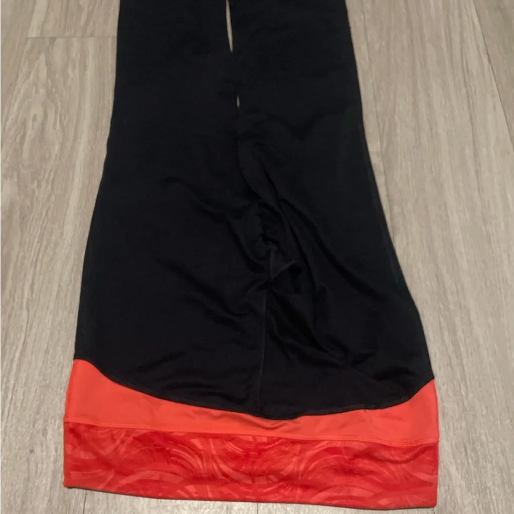 Marika Black and Red Yoga Pants Size M - Image 3