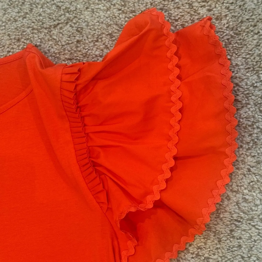 Ruffle Marc New York Flutter Sleeve Top – Romantic, Boho, Western Chic, Office - Image 6