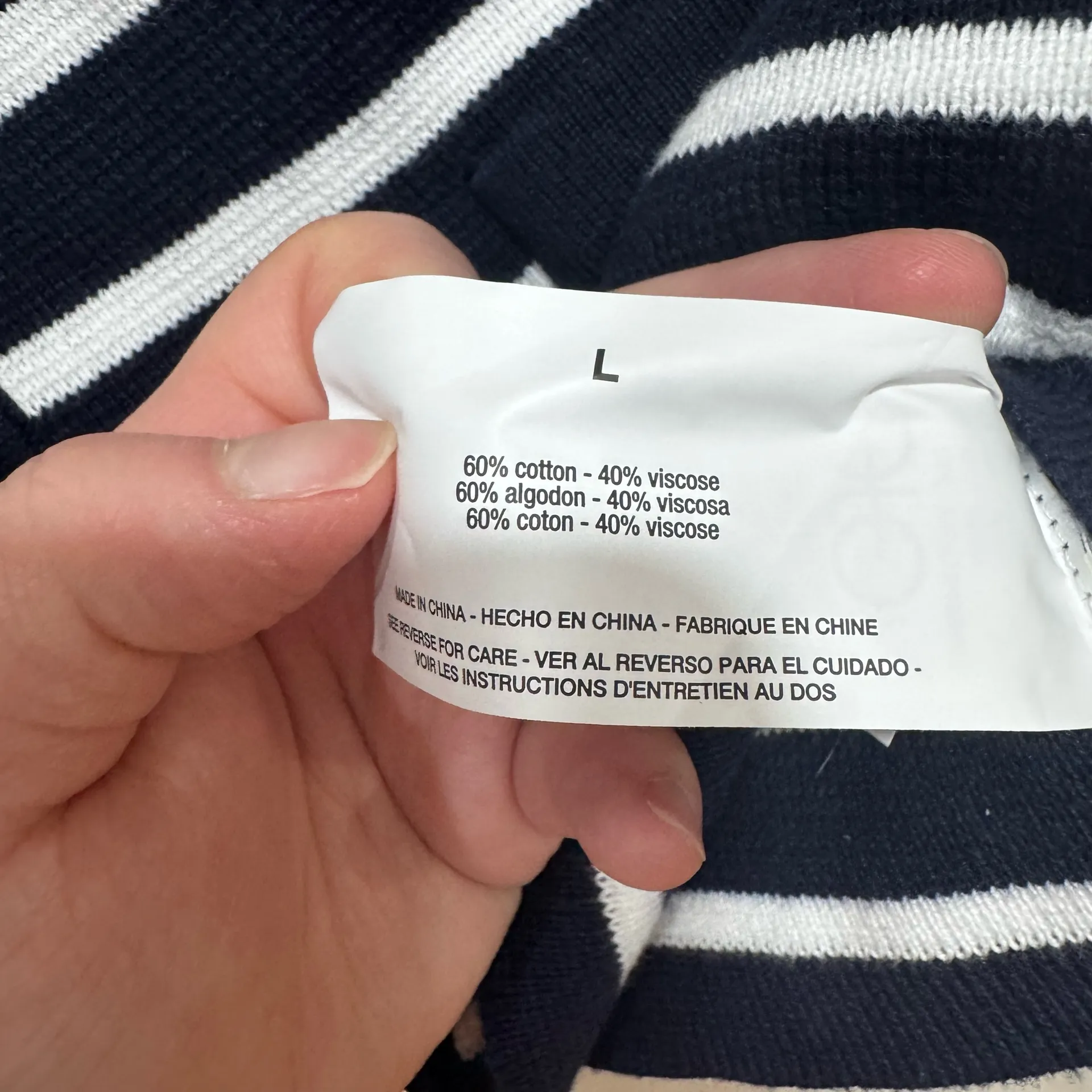 Nine West striped cardigan  Size Large - Image 10