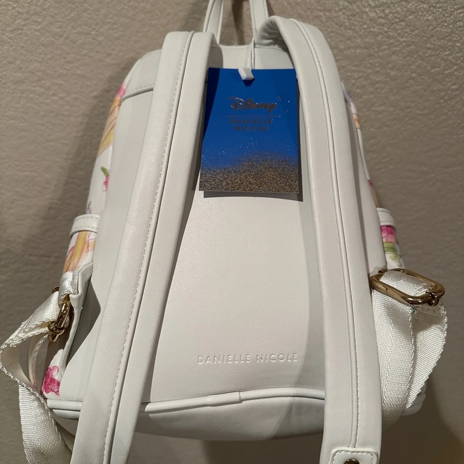 NWT Danielle Nicole x Disney Princess Rapunzel Tangled Pascal Flynn Backpack - Image 6