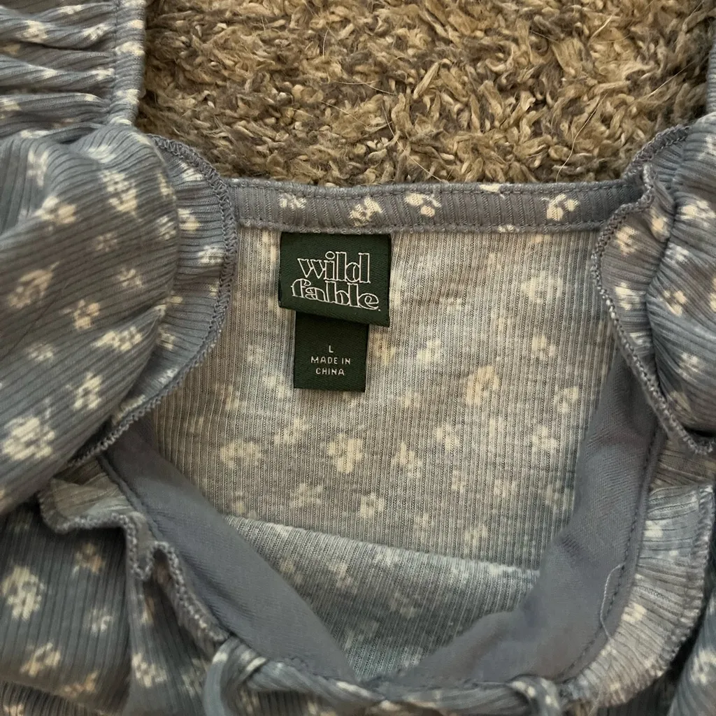 Light Blue Polka Dot Bodysuit - Image 3