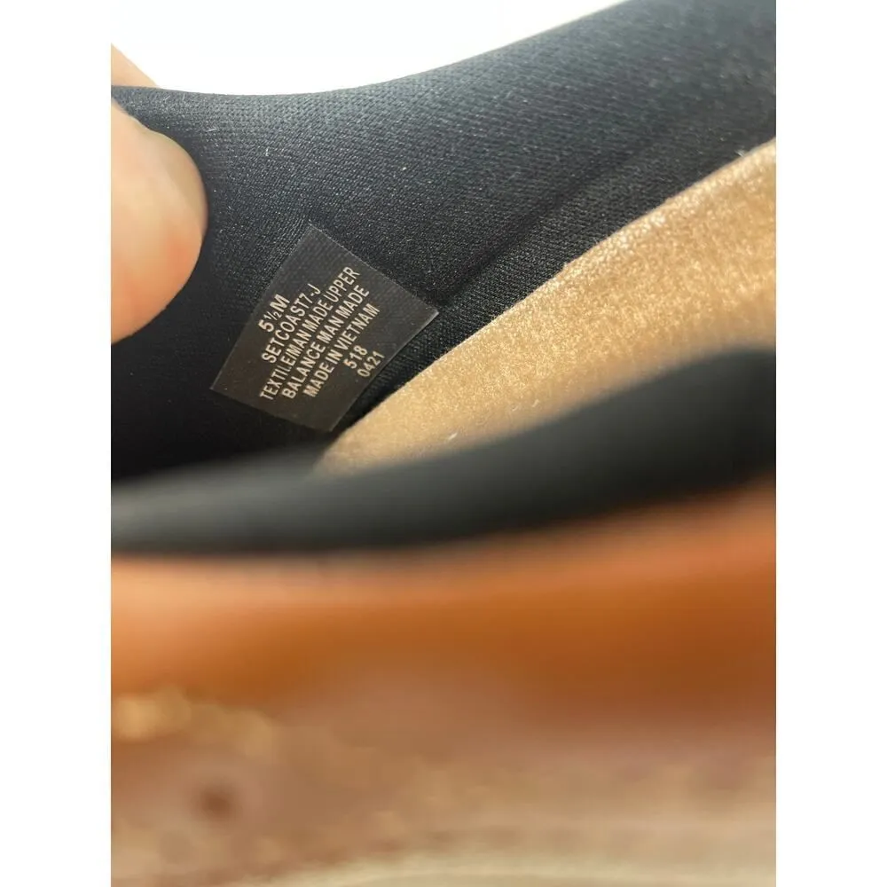 Easy Spirit Travel Coast Clogs 5.5 Womens Slip On Comfort Arch Support Black - Image 8