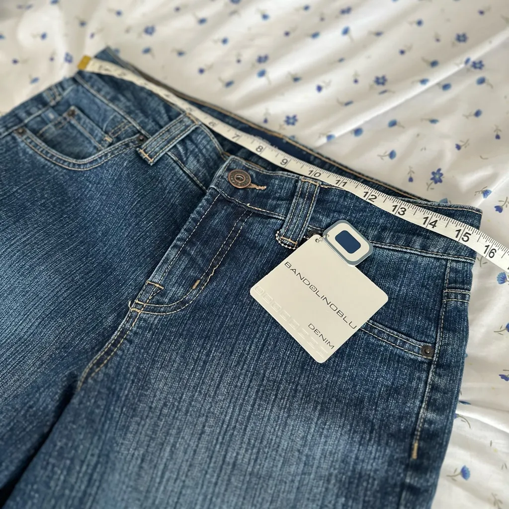 BandolinoBlu Sz:6 Jeans Mandie Classic Fit Dark Blue Stretch Denim. 5 Pocket - Image 3