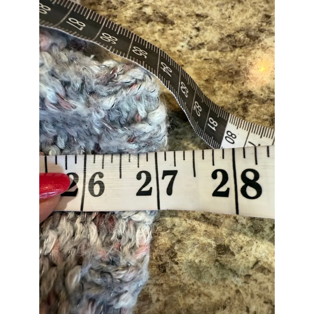 Lane Bryant Plus Heather Grey Cowl Neck Sweater 18/20 - Image 5