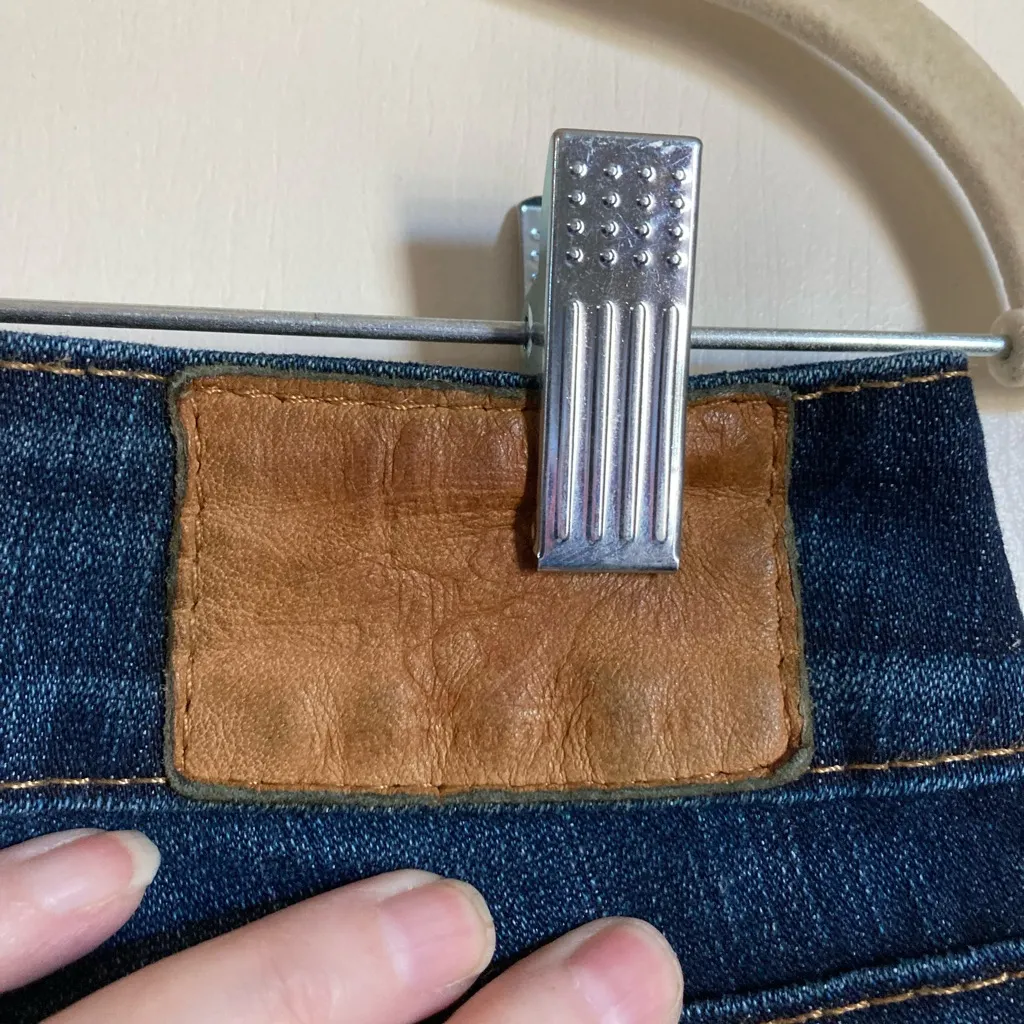 True Religion Dark Wash Joey Twisted Leg Flare Bell Bottom Denim Jean’s#Br - Image 5