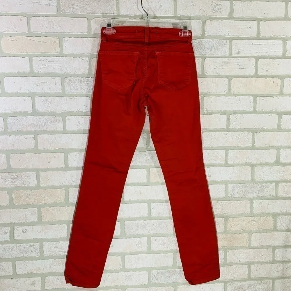 J Brand Blood Orange Skinny Leg Jeans - Image 9