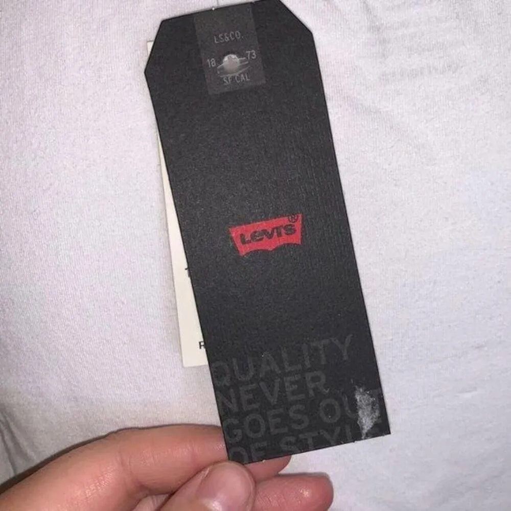 Levis Womens Tank Top Shirt Leopard Print Logo Sleeveless Athletic Crop XXL - Image 11