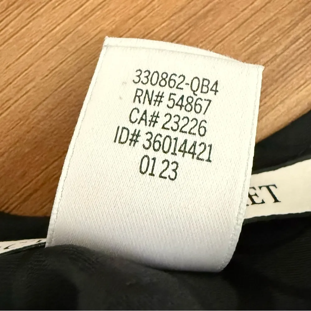 VS Victoria’s Secret Black All Over Print Satin Tank Top Size S - Image 7