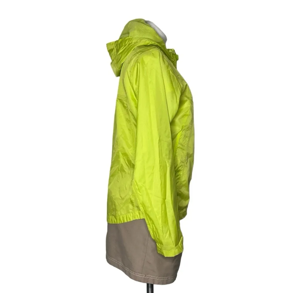 PREDATOR WEAR Jacket Windbreaker Full Zip Draft Flap High Visibility Size Medium - Image 5